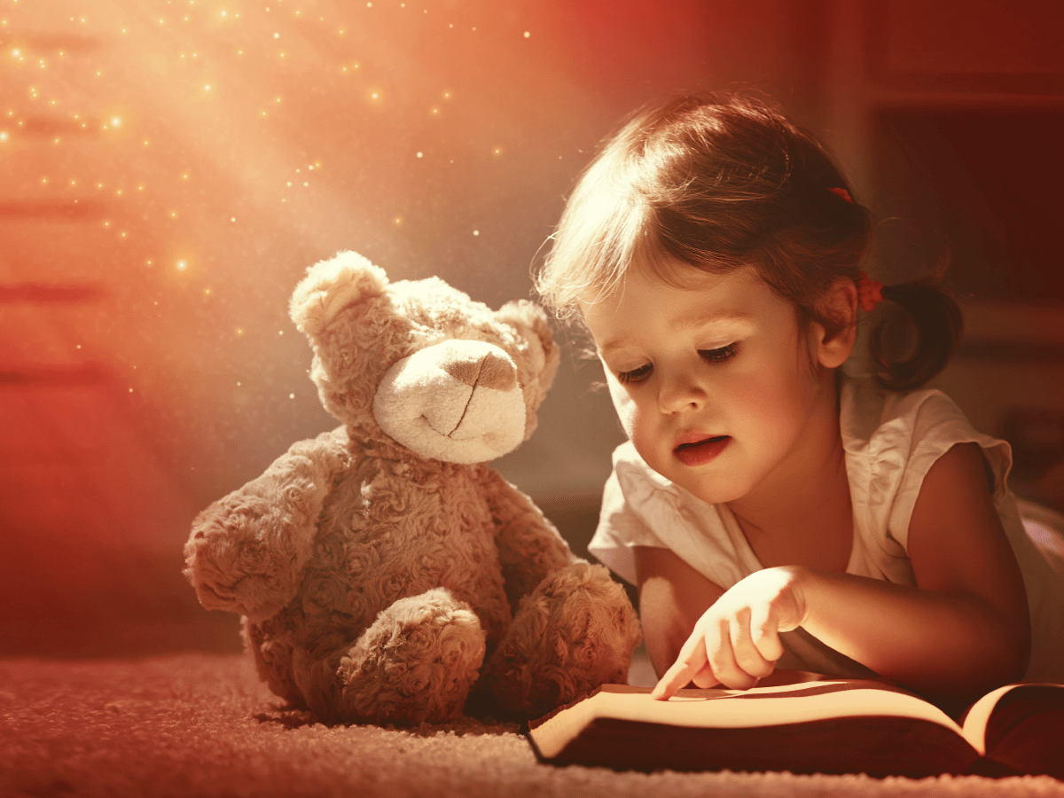 child reading